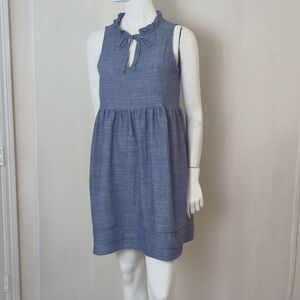 Denim Babydoll Summer Dress 52seven Size Small